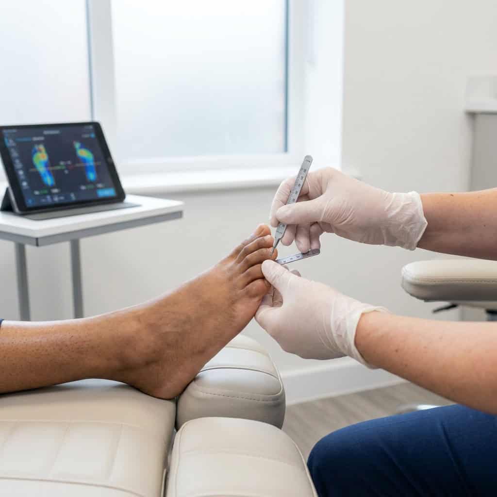 Toe deformity assessment in Ballymena